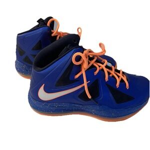 Nike LeBron 10 High Superhero 543564-401 Size‎ 6.5 Y Women's 8